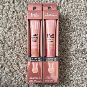 ELF Halo Glow Blush - Candlelit & Rosé You Slay